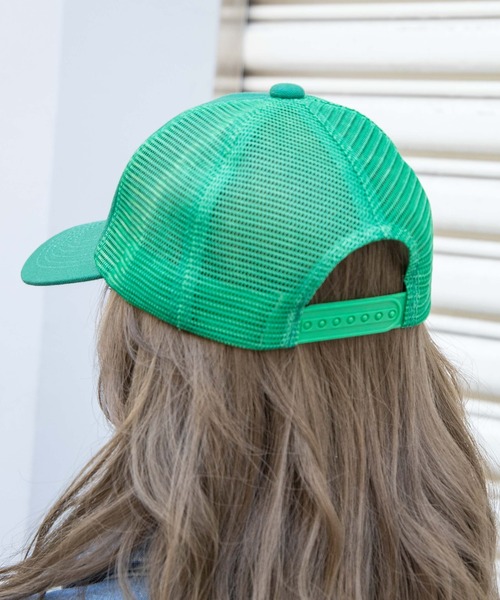 WEGO（ウィゴー）の「WEGO/ロゴメッシュキャップ（キャップ・レディース・ベージュ/ブラック/グリーン・FREE）」の10枚目の写真