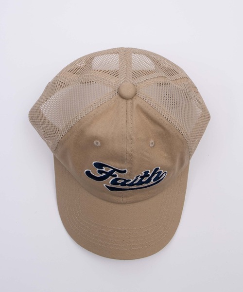 WEGO（ウィゴー）の「WEGO/ロゴメッシュキャップ（キャップ・レディース・ベージュ/ブラック/グリーン・FREE）」の5枚目の写真