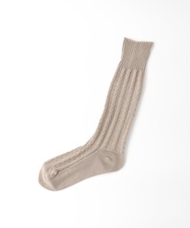 plage | 【MARCOMONDE/マルコモンド】SP ケーブルソックス◆(ソックス/靴下)