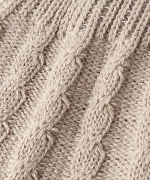 plage（プラージュ）の「【MARCOMONDE/マルコモンド】SP ケーブルソックス（ソックス/靴下・レディース・ベージュ/ホワイト系その他・FREE）」の5枚目の写真