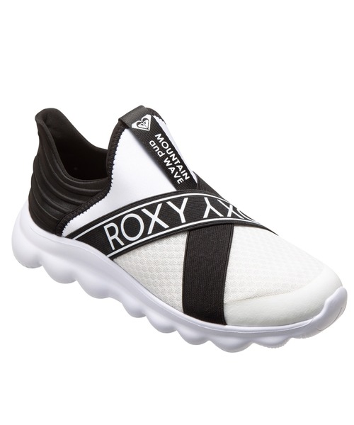 ROXY（ロキシー）の「ON THE MOVE 4/ロキシーゴムバンドスニーカー（スニーカー・レディース・ホワイト/ブラック/ブラック系その他・23cm/23.5cm/24cm/24.5cm/25cm）」の20枚目の写真