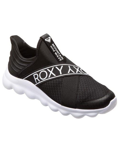 ROXY（ロキシー）の「ON THE MOVE 4/ロキシーゴムバンドスニーカー（スニーカー・レディース・ホワイト/ブラック/ブラック系その他・23cm/23.5cm/24cm/24.5cm/25cm）」の18枚目の写真