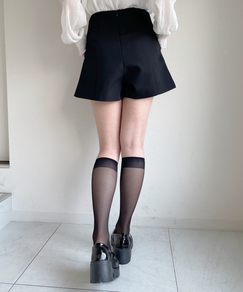 Loueme（ルエム）の「ハイウエストベーシックショートパンツ（その他パンツ・レディース・ホワイト/ブラック/ベージュ・FREE）」の16枚目の写真