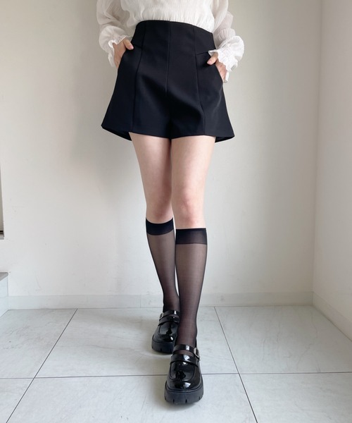 Loueme（ルエム）の「ハイウエストベーシックショートパンツ（その他パンツ・レディース・ホワイト/ブラック/ベージュ・FREE）」の15枚目の写真