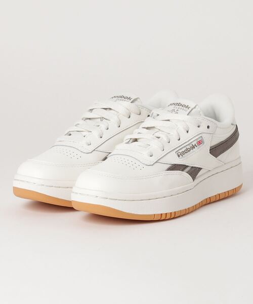 Reebok(リーボック)の「クラブシー / Club C Double Revenge(スニーカー・レディース・オフホワイト/ホワイト×グリーン・22.5cm/23.5cm/24.5cm/25.5cm/26.5cm/27.5cm/27.0cm/28.0cm/22.0cm/23.0cm/24.0cm/25.0cm/26.0cm)」の20枚目の写真