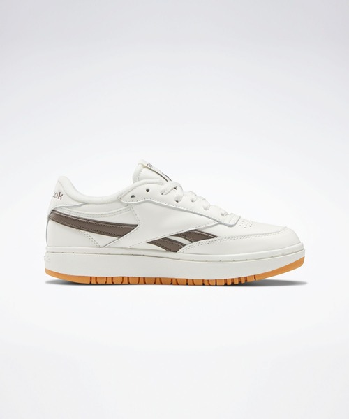 Reebok(リーボック)の「クラブシー / Club C Double Revenge(スニーカー・レディース・オフホワイト/ホワイト×グリーン・22.5cm/23.5cm/24.5cm/25.5cm/26.5cm/27.5cm/27.0cm/28.0cm/22.0cm/23.0cm/24.0cm/25.0cm/26.0cm)」の5枚目の写真
