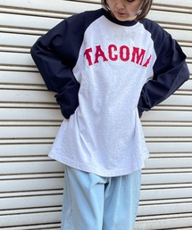 WEGO | WEGO/ヘビーウエイト スタジアムロゴBIGロンT(Tシャツ/カットソー)