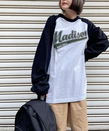 WEGO | WEGO/ヘビーウエイト スタジアムロゴBIGロンT(Tシャツ/カットソー)