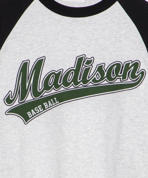 WEGO（ウィゴー）の「WEGO/ヘビーウエイト スタジアムロゴBIGロンT（Tシャツ/カットソー・メンズ・ネイビー/ブラック/ダークグリーン/オートミール・MEDIUM/LARGE）」の9枚目の写真