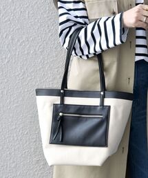 SHIPS any | SHIPS any: 2WAY キャンバス コンビ トート バッグ◇(トートバッグ)