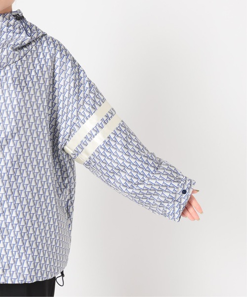 VERMEIL ジャガードブルゾン◆ ブルー　未使用品 VERMEIL par iena（ヴェルメイユパーイエナ）の「VERMEIL