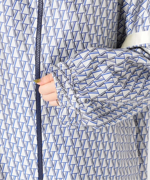 VERMEIL ジャガードブルゾン◆ ブルー　未使用品 VERMEIL par iena（ヴェルメイユパーイエナ）の「VERMEIL