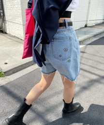 WHO'S WHO gallery | フラワーショートデニム(デニムパンツ)