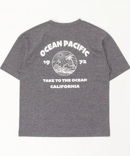 Ocean Pacific(オーシャンパシフィック)の「OP/オーピー UVケア 水陸両用/ユーティリティ/ 半袖ラッシュガード 512473(ラッシュガード・メンズ・ブルー/ブラック/ホワイト・M/L/XL)」の2枚目の写真