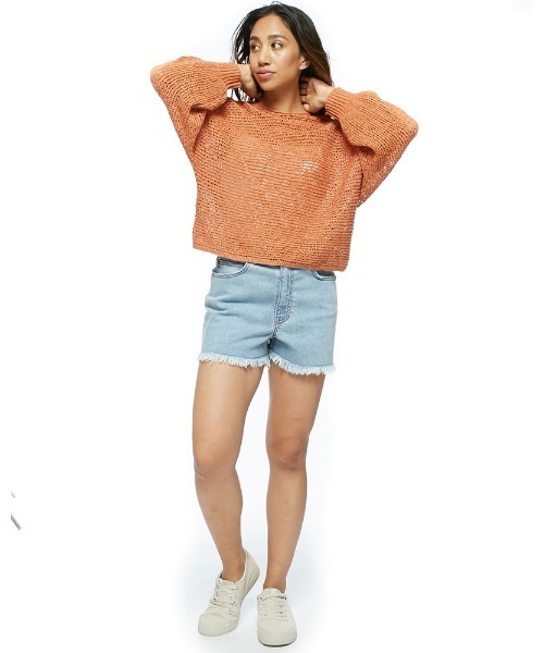 BILLABONG(ビラボン)の「BILLABONG レディース SO CHEEKY ウォークパンツ/ショートパンツ 【2022年春夏モデル】(その他パンツ・レディース・ブルー・24inch/25inch)」の4枚目の写真