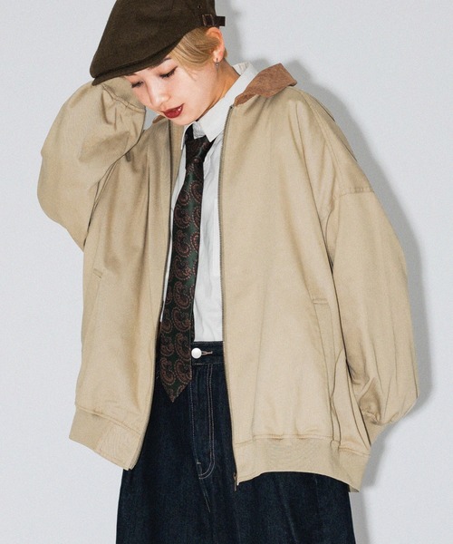 kutir（クティール）の「襟コーデュロイスイングトップ（その他