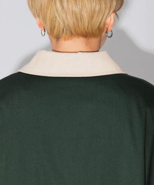 kutir（クティール）の「襟コーデュロイスイングトップ（その他アウター・レディース・ベージュ/ネイビー/グリーン・FREE）」の15枚目の写真
