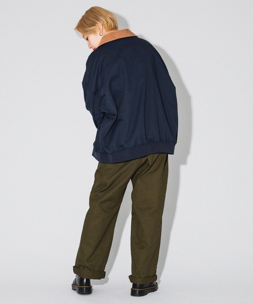 kutir（クティール）の「襟コーデュロイスイングトップ（その他アウター・レディース・ベージュ/ネイビー/グリーン・FREE）」の20枚目の写真