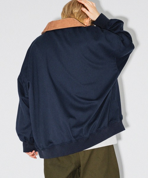 kutir（クティール）の「襟コーデュロイスイングトップ（その他アウター・レディース・ベージュ/ネイビー/グリーン・FREE）」の17枚目の写真