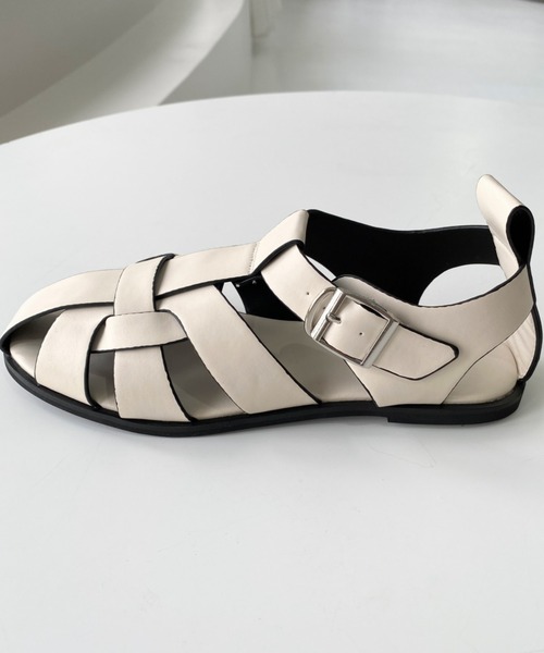 moment+(モーメントプラス)の「グルカサンダル(サンダル・レディース・ブラック/アイボリー・LL/S/M/L)」の13枚目の写真