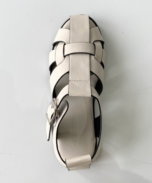 moment+(モーメントプラス)の「グルカサンダル(サンダル・レディース・ブラック/アイボリー・LL/S/M/L)」の11枚目の写真