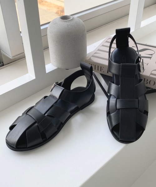 moment+(モーメントプラス)の「グルカサンダル(サンダル・レディース・ブラック/アイボリー・LL/S/M/L)」の21枚目の写真