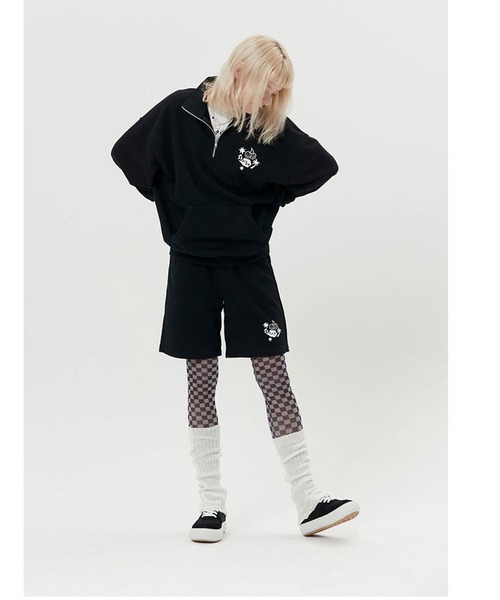 KIRSH（キルシー）の「KIRSH DOODLE CHERRY SHORT PANTS LS/キルシードゥードゥルチェリーショートパンツ（その他パンツ・レディース・グレー/ネイビー/ブラック・SMALL）」の8枚目の写真