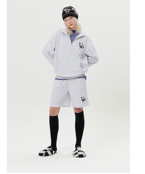 KIRSH（キルシー）の「KIRSH DOODLE CHERRY SHORT PANTS LS/キルシードゥードゥルチェリーショートパンツ（その他パンツ・レディース・グレー/ネイビー/ブラック・SMALL）」の13枚目の写真