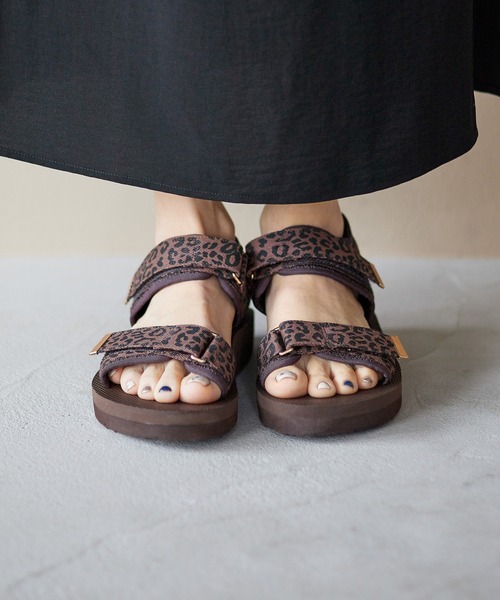 LEPSIM（レプシィム）の「ライトスポーティサンダル[2022春夏]　264406（サンダル・レディース・ブラック/ベージュ/シルバー/ゼブラ/レオパード・SMALL/MEDIUM/LARGE）」の4枚目の写真