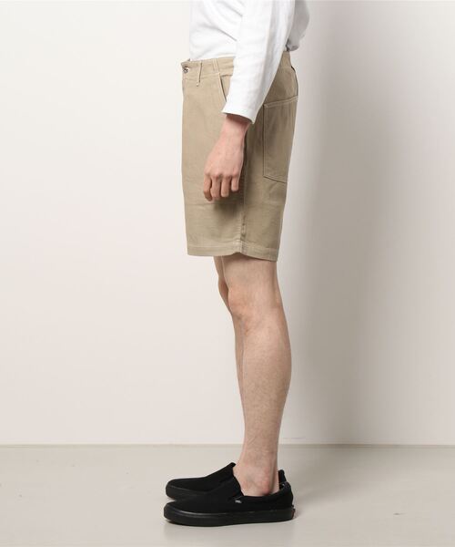 Battenwear（バテンウエア）の「【Battenwear/バテンウェア】10周年コラボアイテム/NEW MAKER SHORTS by Post O'alls（その他パンツ・メンズ・カーキ/サーモンピンク/グレー・X-LARGE/LARGE/MEDIUM）」の4枚目の写真