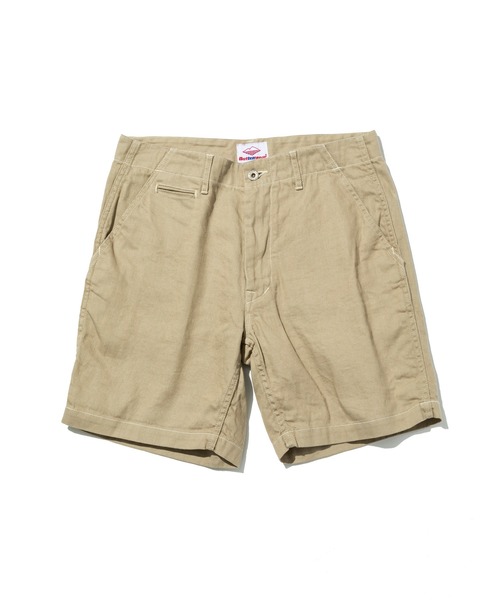 Battenwear（バテンウエア）の「【Battenwear/バテンウェア】10周年コラボアイテム/NEW MAKER SHORTS by Post O'alls（その他パンツ・メンズ・カーキ/サーモンピンク/グレー・X-LARGE/LARGE/MEDIUM）」の2枚目の写真