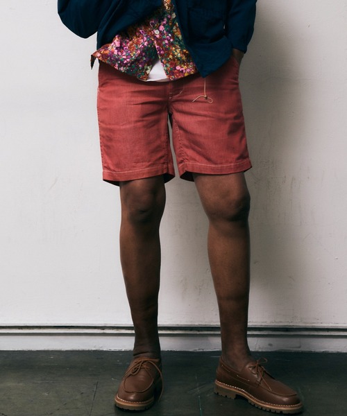 Battenwear（バテンウエア）の「【Battenwear/バテンウェア】10周年コラボアイテム/NEW MAKER SHORTS by Post O'alls（その他パンツ・メンズ・カーキ/サーモンピンク/グレー・X-LARGE/LARGE/MEDIUM）」の3枚目の写真