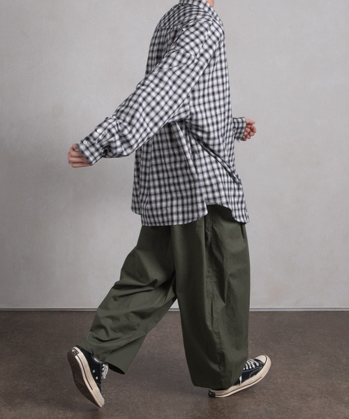 kutir（クティール）の「ワイドバルーンパンツ（その他パンツ・メンズ・ライトグレー/カーキ/オレンジ/グレイッシュベージュ・SMALL/MEDIUM/LARGE）」の7枚目の写真