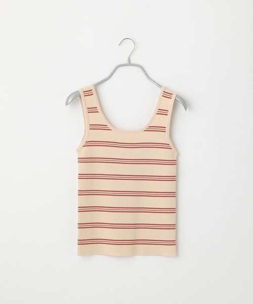 Heather(ヘザー)の「2WAYニットタンク 276985(タンクトップ・レディース・グレー/ホワイト系その他/ベージュ系その他/グリーン/ブラック・FREE)」の16枚目の写真