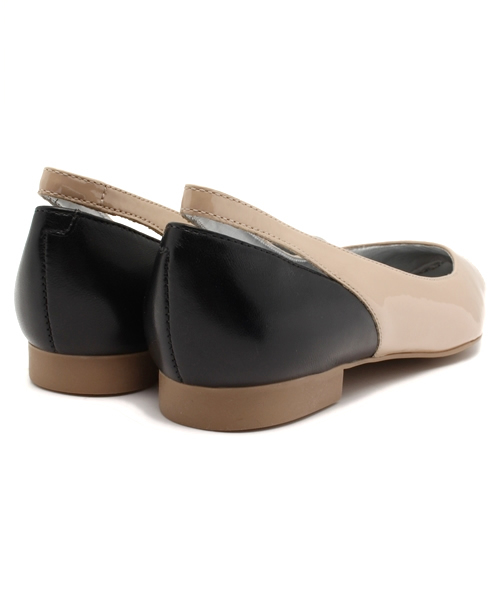 ROSE BUD(ローズバッド)の「(OPPUS-GLOBO) 42-76109 SILK.A/S.PTNT BI-COLOR PUMPS(パンプス・レディース・ブラック/ブルー・39/36/35/38/37)」の3枚目の写真