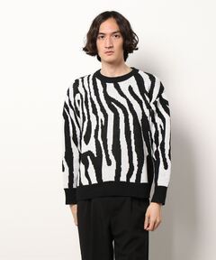 KHOKI / コッキ】Intarsia-knit jumper/インターシャーニット