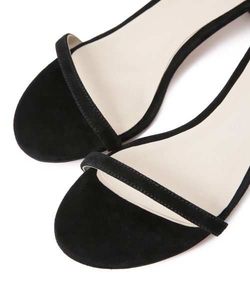 NANO universe（ナノユニバース）の「Debute/別注アンクルストラップサンダル（サンダル・レディース・ブラック/ミント・36/37/38）」の7枚目の写真