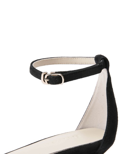 NANO universe（ナノユニバース）の「Debute/別注アンクルストラップサンダル（サンダル・レディース・ブラック/ミント・36/37/38）」の6枚目の写真