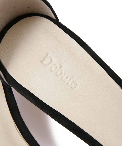 NANO universe（ナノユニバース）の「Debute/別注アンクルストラップサンダル（サンダル・レディース・ブラック/ミント・36/37/38）」の9枚目の写真