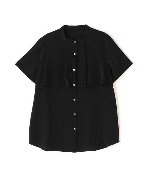 N.（N. Natural Beauty Basic）（エヌエヌナチュラルビューティーベーシック）の「◆ケープディティールブラウス（シャツ/ブラウス・レディース・ブラック/モカ/ナチュラル/イエロー/ライトグリーン・MEDIUM）」の21枚目の写真