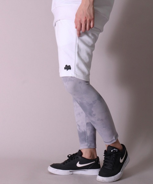 LUXE/R（ラグジュ）の「(RM)【ユニセックス】【LUXE/R】スウェット ショートパンツ（スウェットパンツ・メンズ・ベージュ/ブラック/ホワイト・MEDIUM/LARGE/X-LARGE）」の7枚目の写真