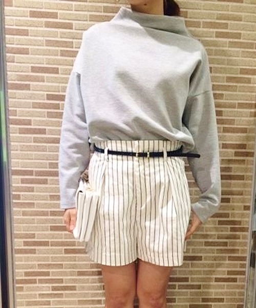 Chico（チコ）の「リップルボトルネックPO（Tシャツ/カットソー・レディース・オフホワイト/ホワイト/グレー/ブラック・FREE）」の4枚目の写真