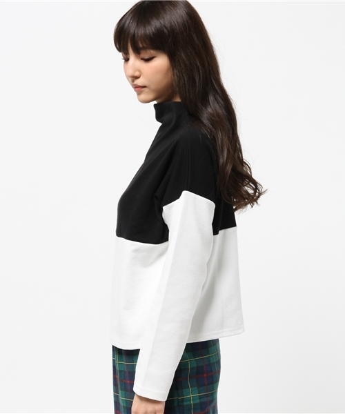 Chico（チコ）の「リップルボトルネックPO（Tシャツ/カットソー・レディース・オフホワイト/ホワイト/グレー/ブラック・FREE）」の13枚目の写真