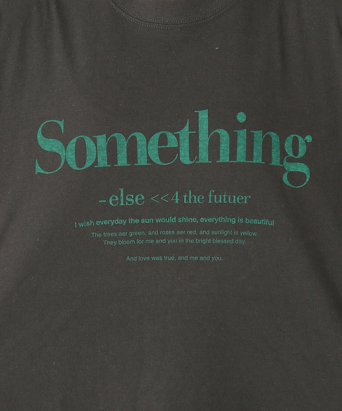 JOURNAL STANDARD（ジャーナルスタンダード）の「SOMETHING Tシャツ（Tシャツ/カットソー・レディース・ホワイト/ブラック系その他・FREE）」の14枚目の写真
