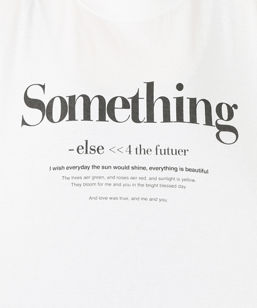 JOURNAL STANDARD（ジャーナルスタンダード）の「SOMETHING Tシャツ（Tシャツ/カットソー・レディース・ホワイト/ブラック系その他・FREE）」の22枚目の写真