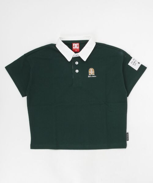 DC（ディーシー）の「DC/ディーシー キッズ ポロシャツ YPL222506（ポロシャツ・キッズ・グリーン/ブラック/ベージュ・120cm/150cm/140cm/160cm/130cm）」の3枚目の写真