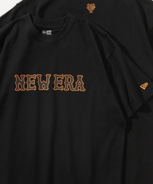NEW ERA（ニューエラ）の「【NEW ERA/ニューエラ】NPB 読売ジャイアンツコラボ ブランドロゴ半袖Tシャツ/ 半袖クルーネック/ブラック（Tシャツ/カットソー・メンズ）」