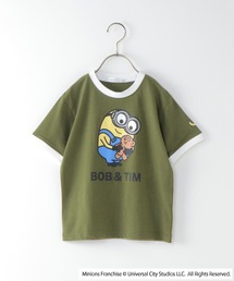 【キッズ】ミニオン/Bob&TIM プリントTシャツ(100~140cm)