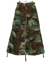 77circa / ナナナナサーカ：circa make length adjustable camo skirt：cc22ss-30[DEA]