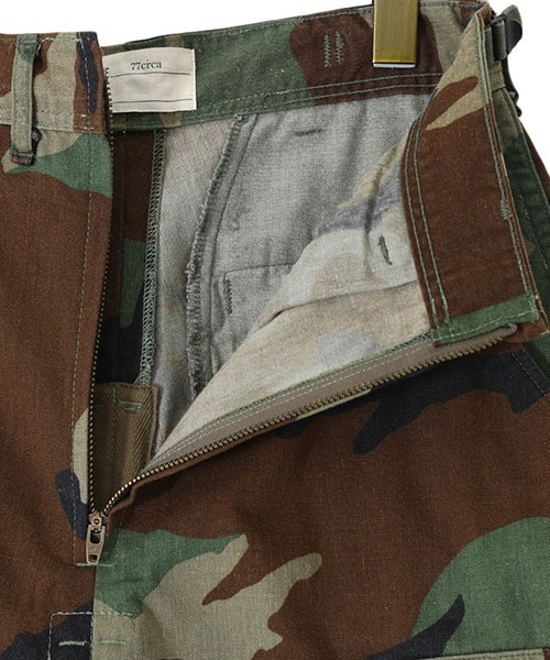 77circa（ナナナナサーカ）の「77circa / ナナナナサーカ：circa make length adjustable camo skirt：cc22ss-30[DEA]（スカート・レディース・ウッドランド・26/28）」の6枚目の写真